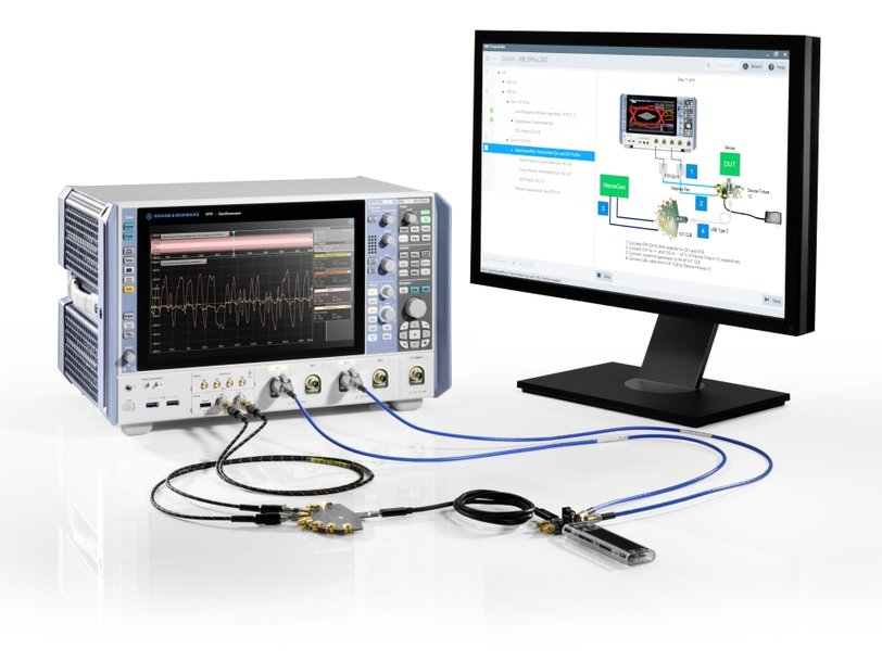 Rohde & Schwarz recibe la aprobación del USB-IF para ensayos de conformidad de transmisores y receptores USB 3.2 Gen 1 y Gen 2 