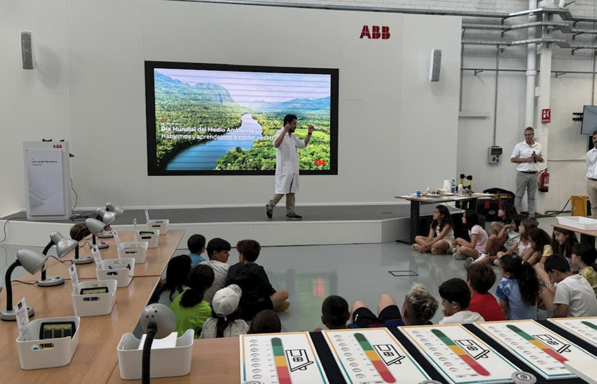 ABB promueve la conciencia ambiental con actividades educativas en sus sedes de Madrid y Barcelona