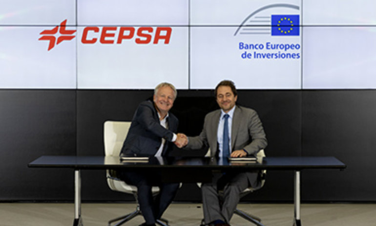 El BEI y Cepsa firman un préstamo para financiar la construcción de una planta de biocombustibles de segunda generación en España