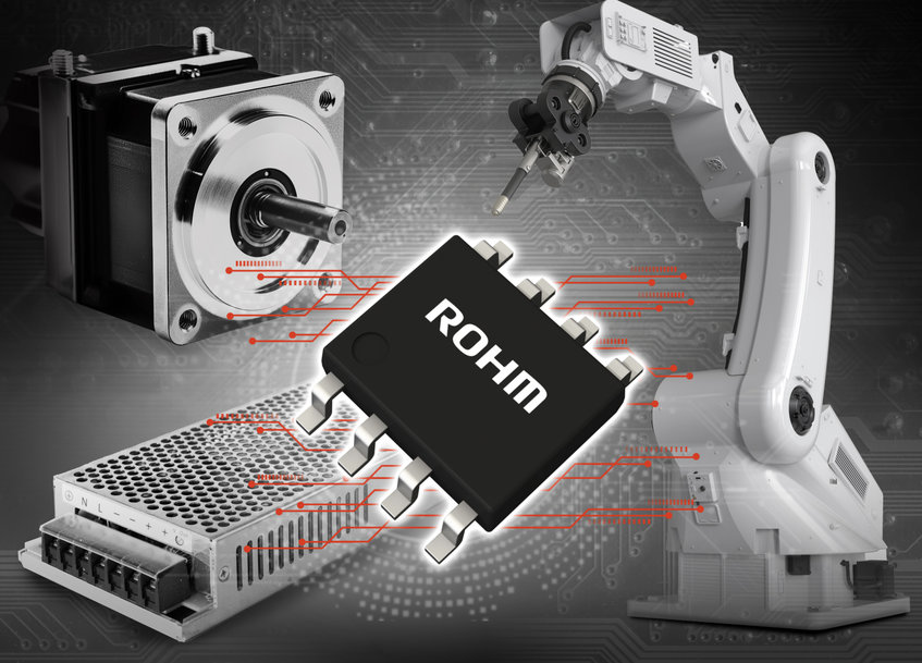 Nuevos CI de controlador de PWM de ROHM con encapsulado SOP para la alimentación eléctrica de una amplia variedad de aplicaciones industriales