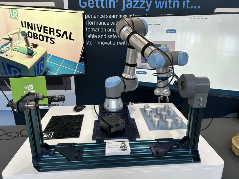 Universal Robots muestra cobots impulsados ​​por IA en MetalMadrid 2024